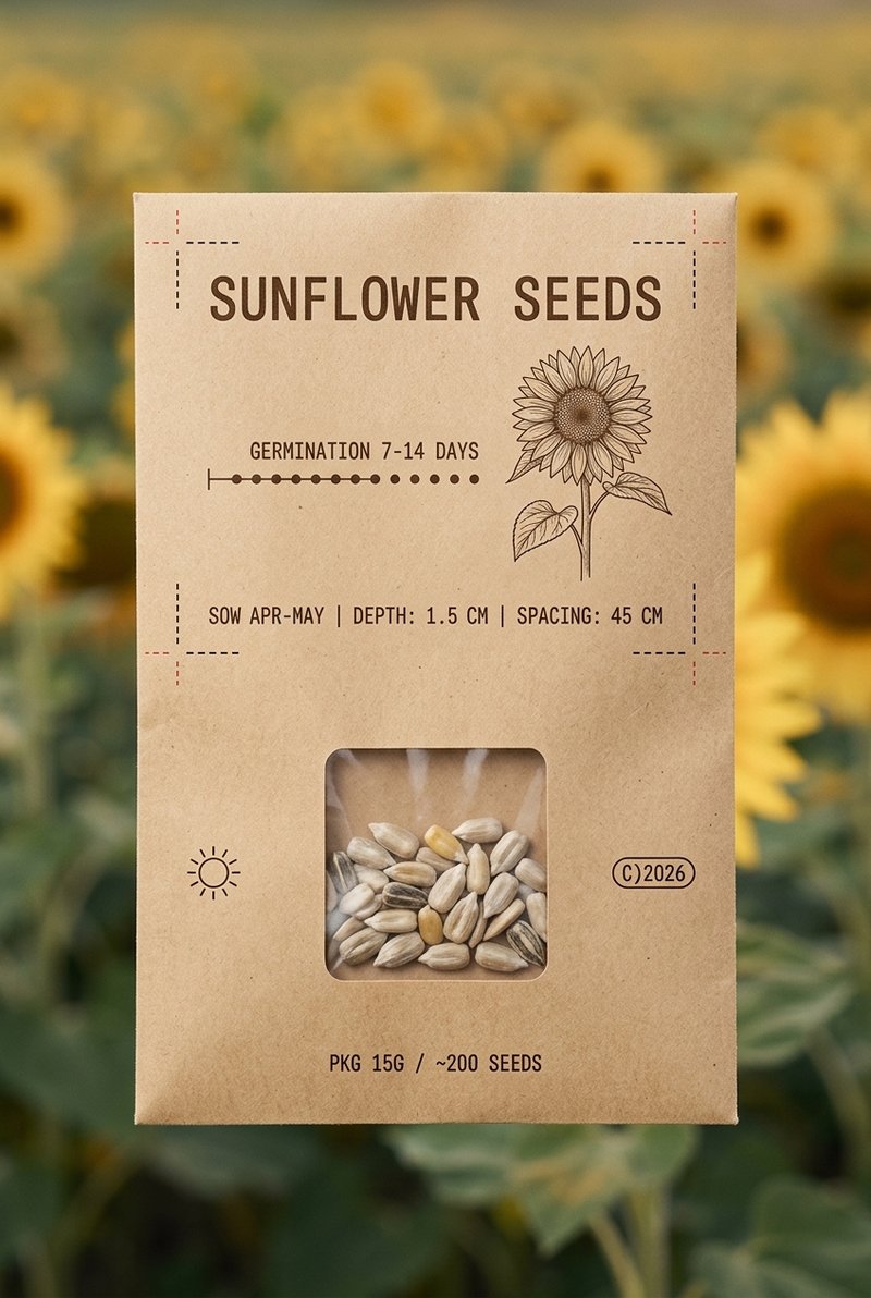 Fresh green seedling growth