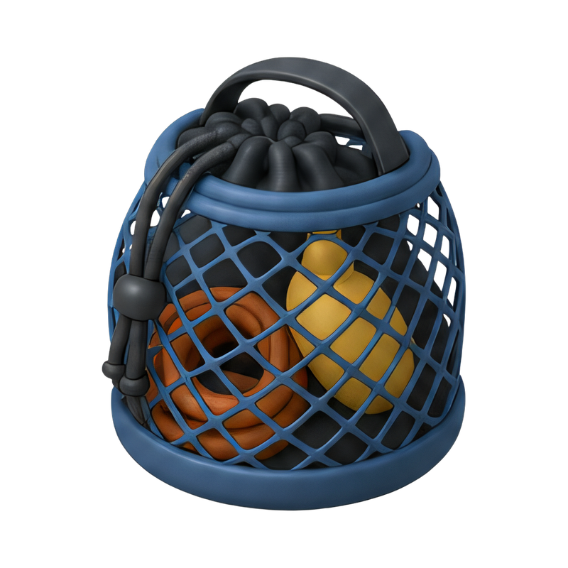durable mesh gear bag