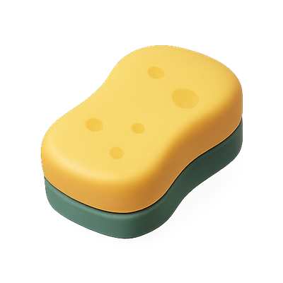 Stylish and Modern Kitchen Sponge Design