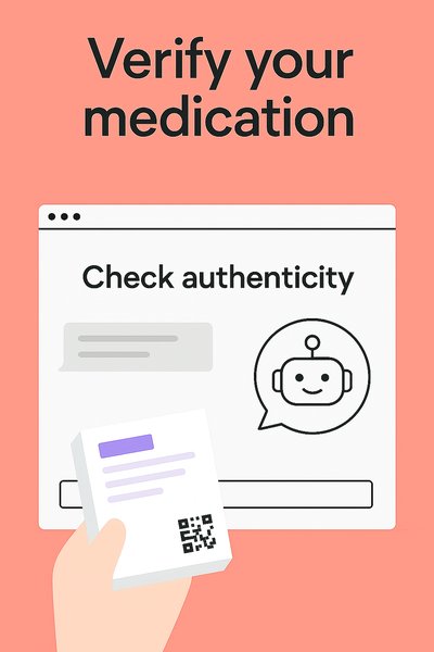 Digital Medication Verification Guide with User Interaction