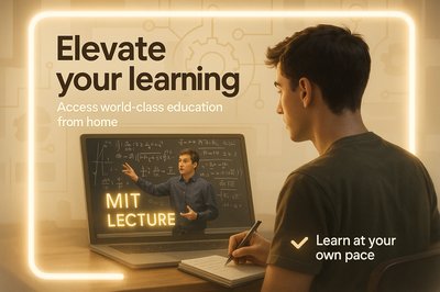 Online Education Promotion with Engaging Visuals