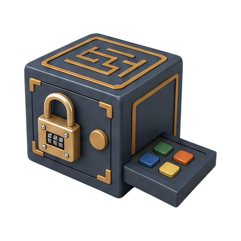 mystery escape room puzzle box