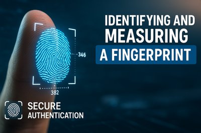 Digital Fingerprint Scanning Concept for Secure Authentication