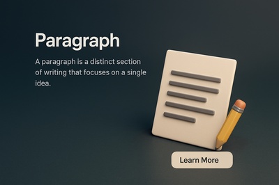 Detailed Zoomed-Out 3D Scene Featuring a Paragraph Concept