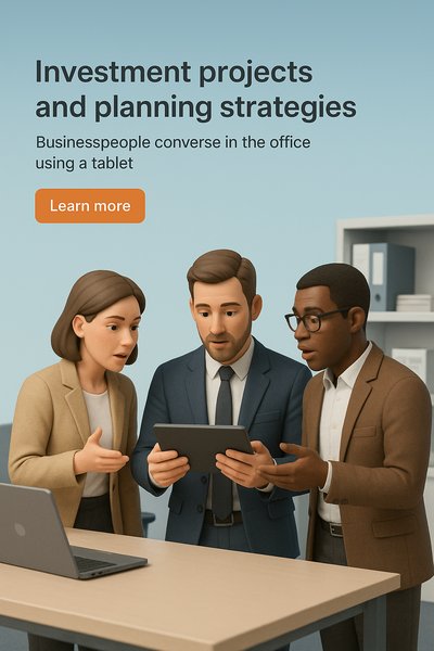 Business Discussion on Investment Projects and Planning Strategies