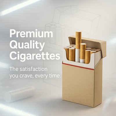 Premium Quality Cigarettes Packaging Display