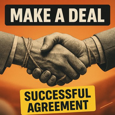 Dynamic Promotional Graphic for Business Agreements