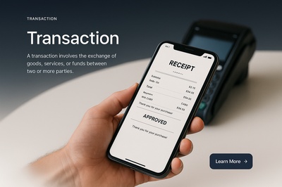 Stylish Web Design for Transaction Interfaces