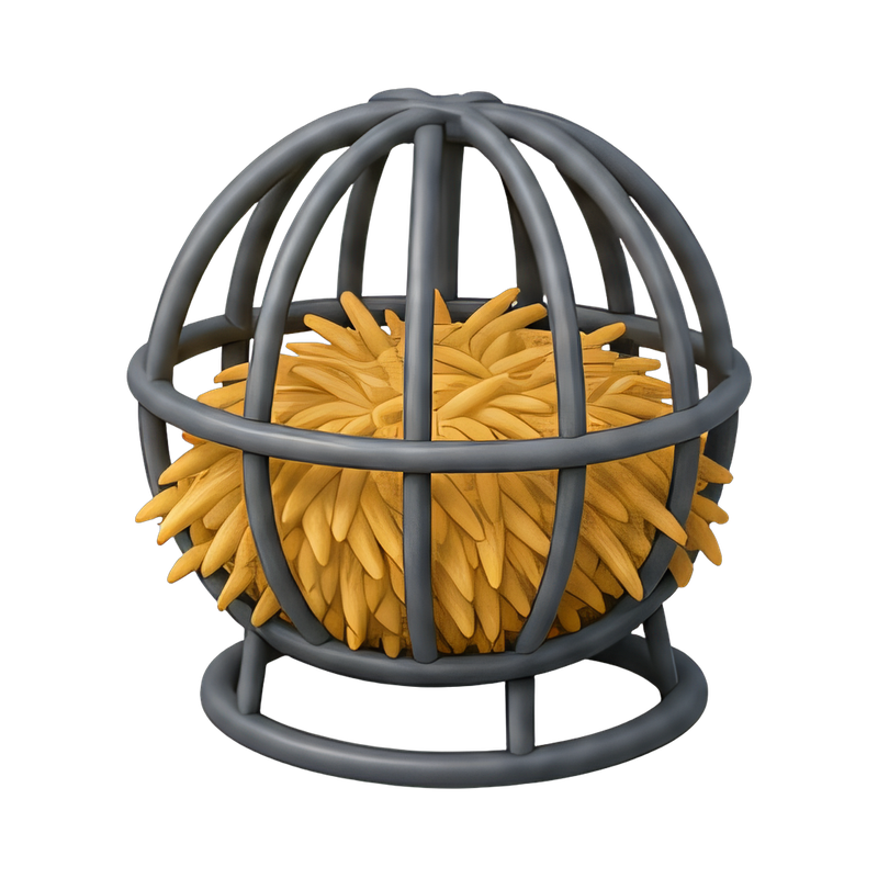 Durable hay feeder ball
