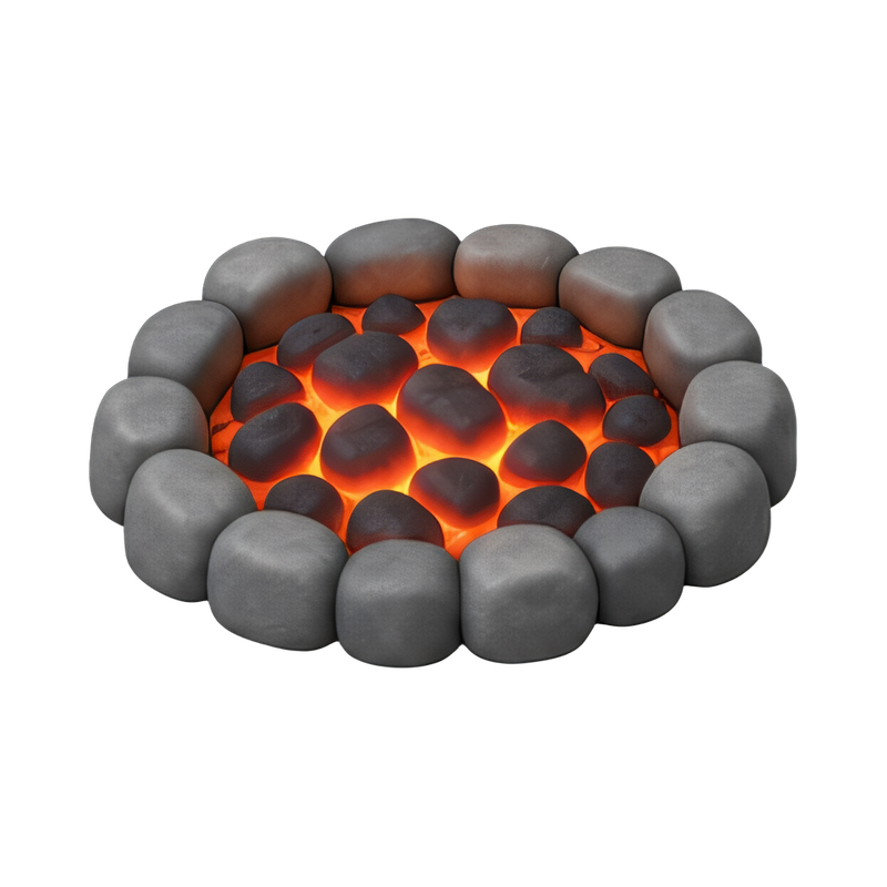 walking over hot coals