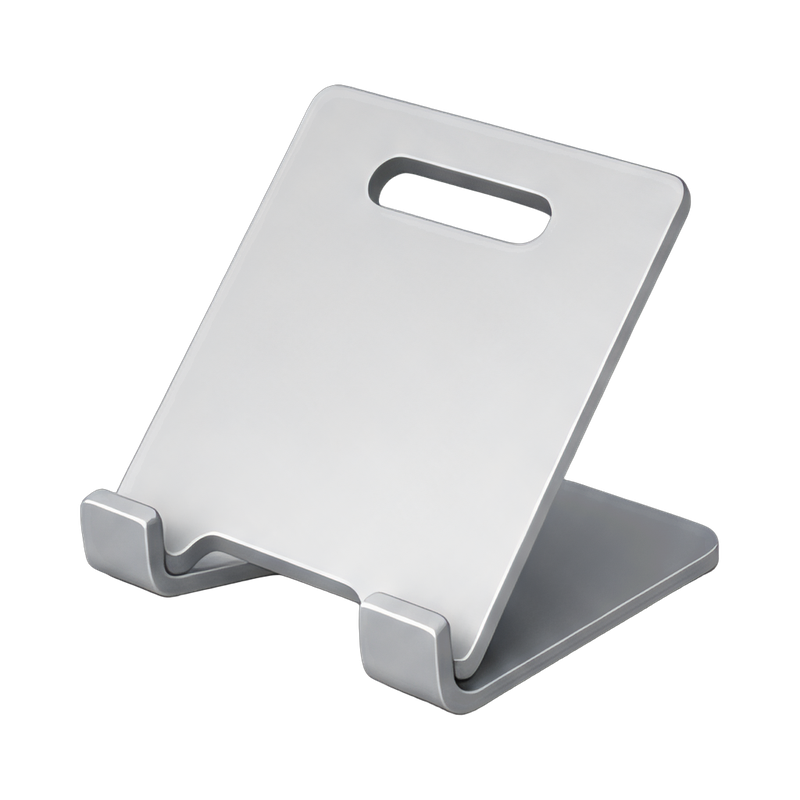 sleek aluminum laptop stand