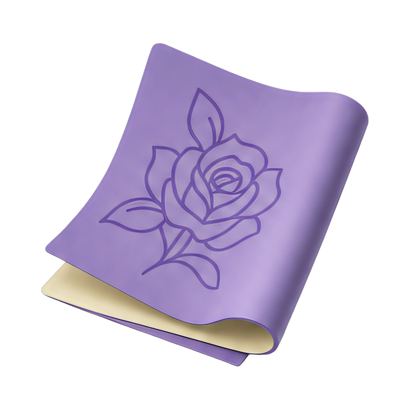 Purple stencil paper texture