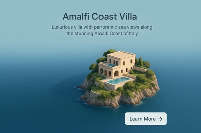 Luxurious Villa Overlooking the Amalfi Coast