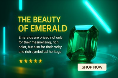 Stunning Emerald-Themed Carousel Slide Design