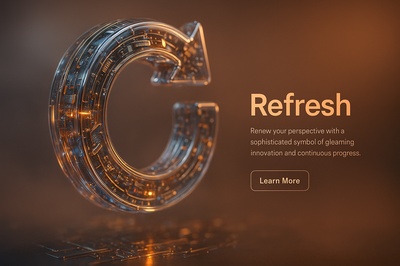 Hyperrealistic 3D Cybernetic Transformation with Neon Elements