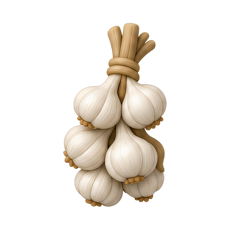 garlic braid bundle