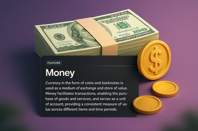 3D Visualization of Money with Innovative Design Elements