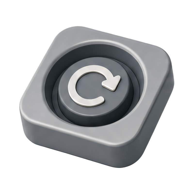 Recessed reset button design