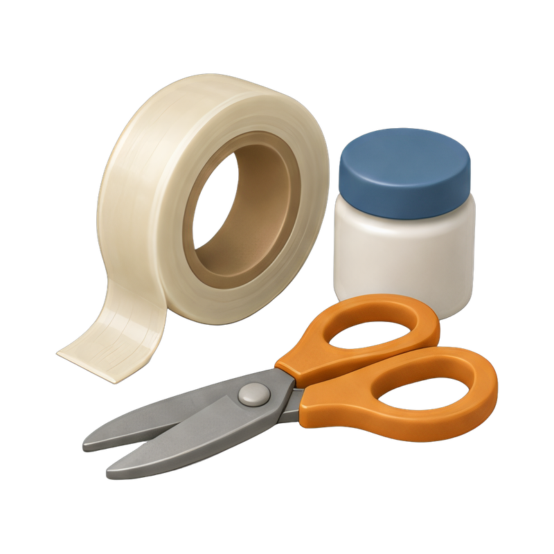 Essential book repair tape kit