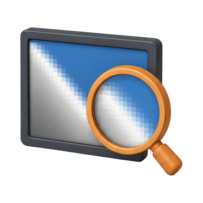 smooth edge magnification