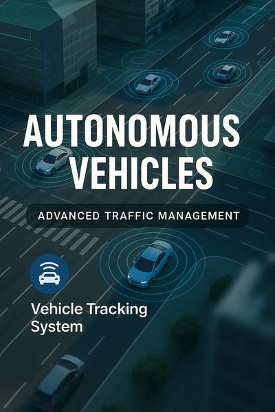 Modern Graphic on Autonomous Vehicles and Traffic Management