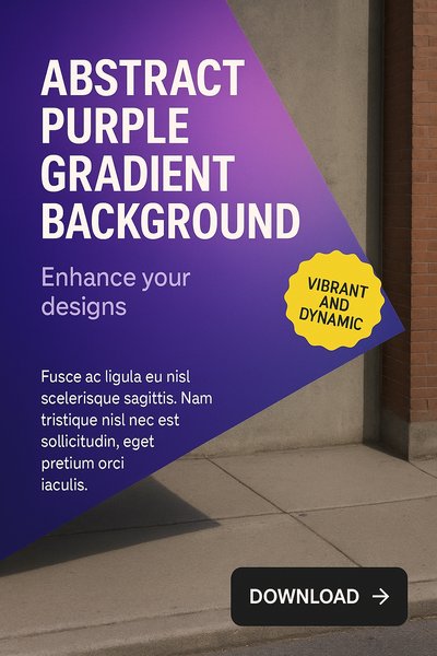 Vibrant Purple Gradient Background for Modern Designs