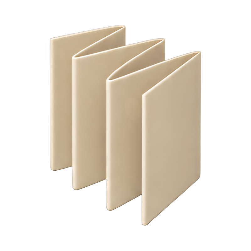 elegant signature folded sheets