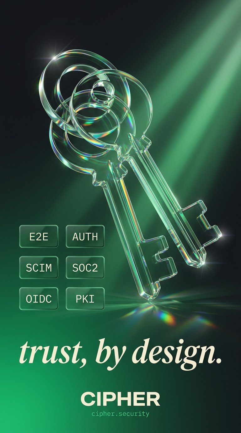 Polished glass keys on gradient