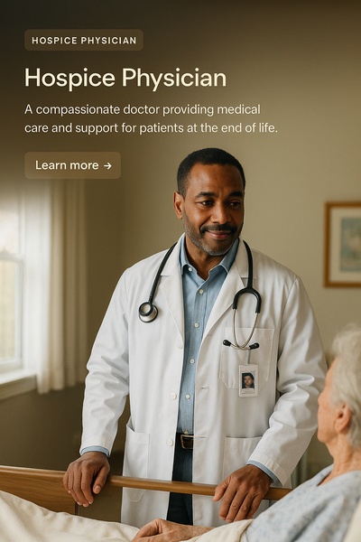 Compassionate Hospice Physician Providing Care