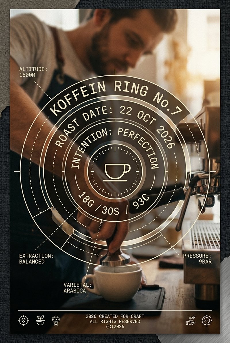 freshly brewed espresso