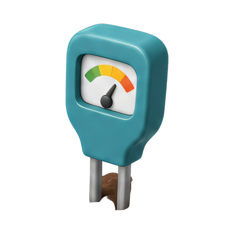 Precision soil pH meter
