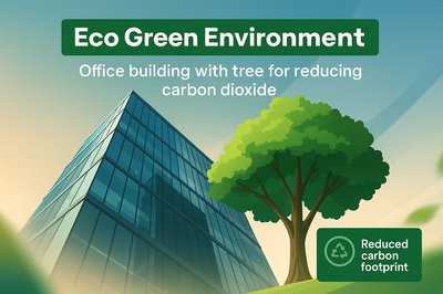 Eco-Friendly Office Building Enhancing Carbon Reduction