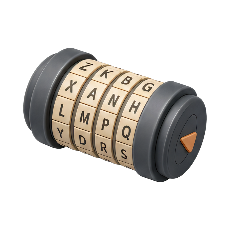 vintage cipher wheel decoder