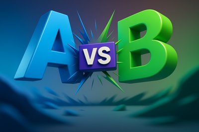 Dynamic A vs B Graphic for Comparison Themes