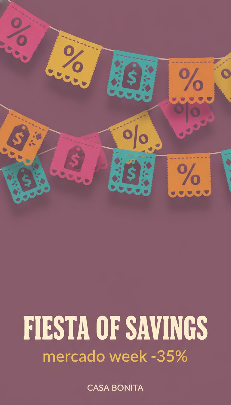 Fiesta of Savings Sale Banner
