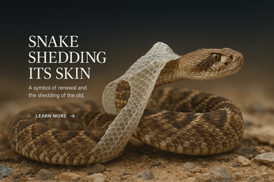 Snake Shedding Skin: A Symbol of Renewal and Transformation