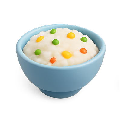 Colorful Dessert Bowl with Sprinkles