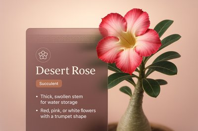 Desert Rose: 3D Design with Succulent Aesthetic