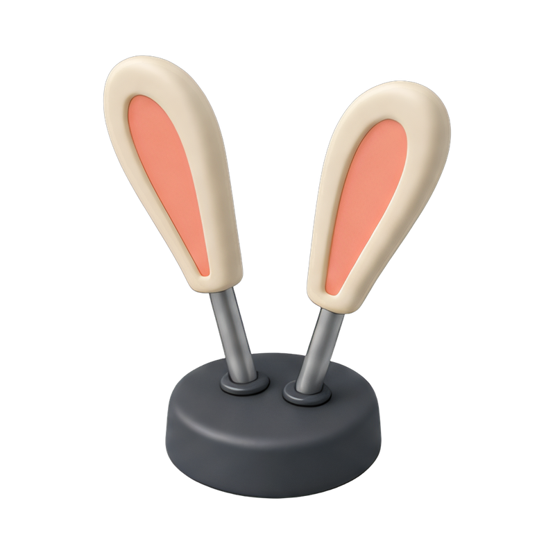 vintage rabbit ears antenna