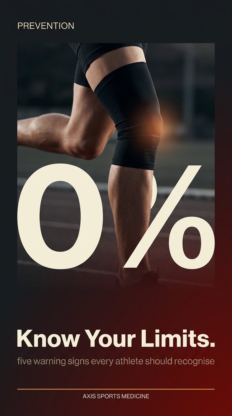Runner's Leg with Compression Sleeve