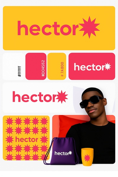 Color Harmony in Branding Elements and Lifestyle Imagery