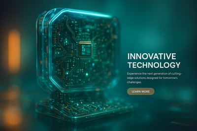 Hyperrealistic Tech Archetype - Innovative Technology Display