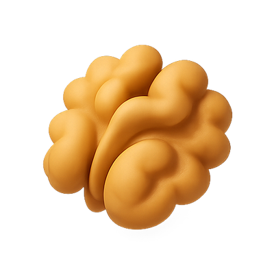 3D Render of Abstract Organic Shape