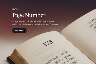 Stylish Web Page Design Featuring a Page Number