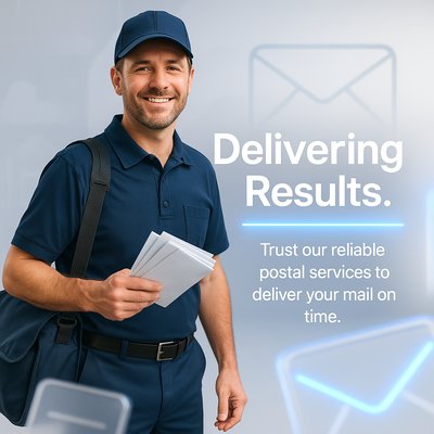 Professional Postal Service Promotional Image