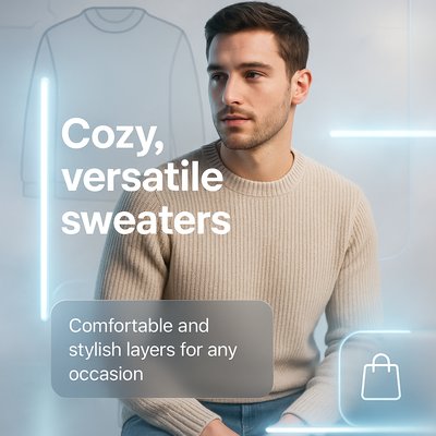 Stylish Fashion Promotion for Cozy Sweaters