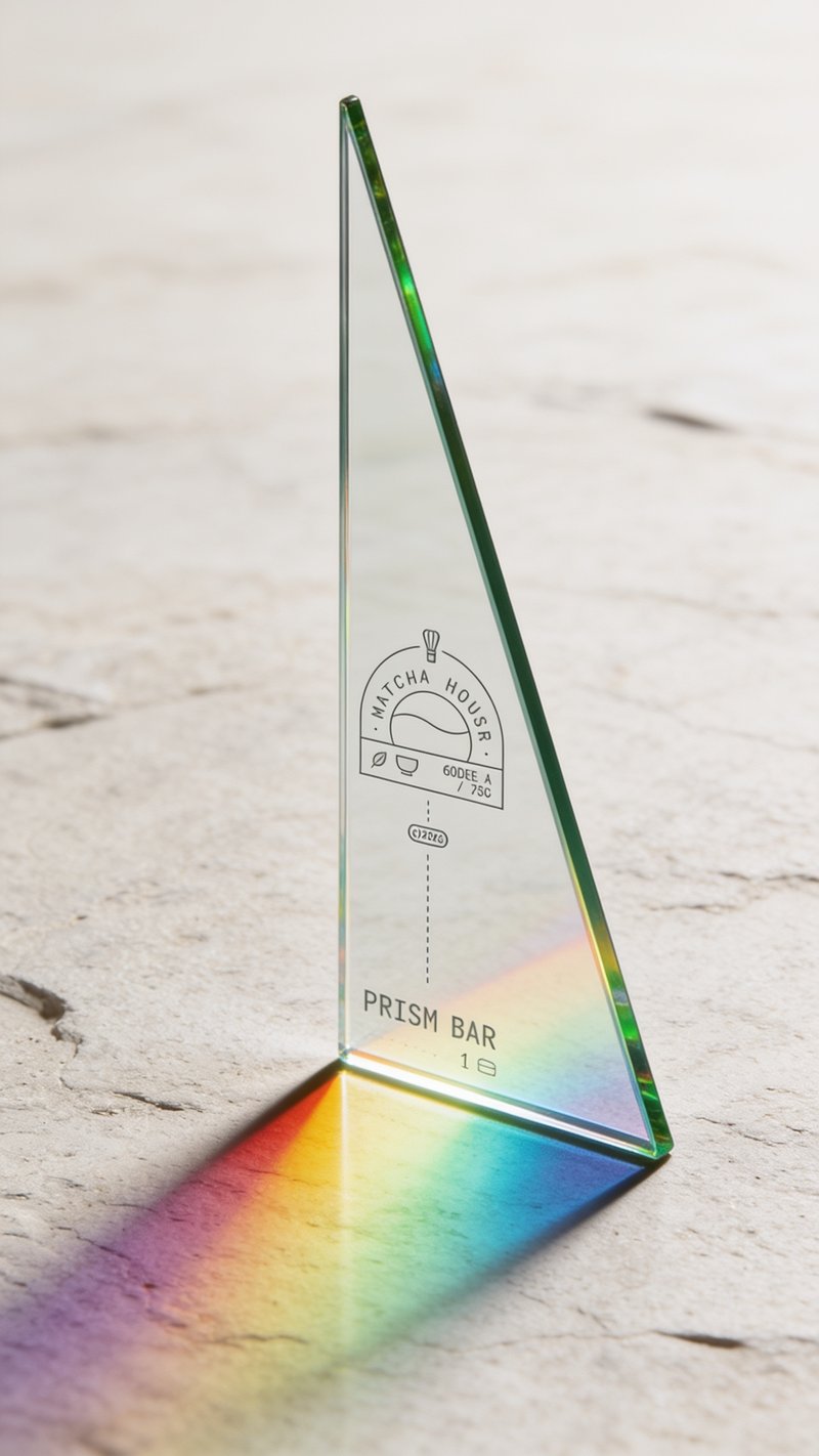 Colorful prism bar design