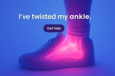 Neon Ankle Glow - Vibrant Fluorescent Scene