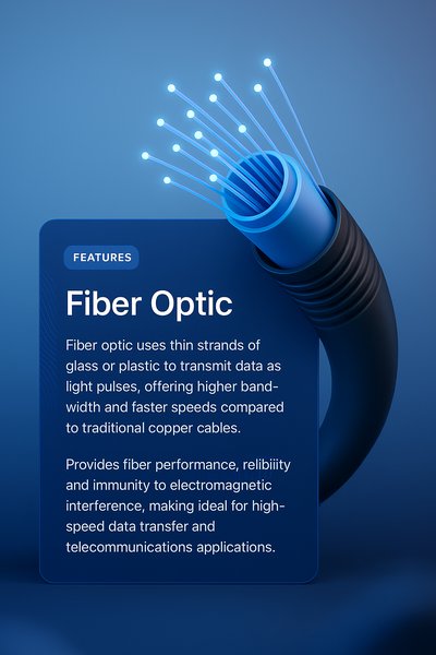 Innovative Fiber Optic Design with Integrated Features