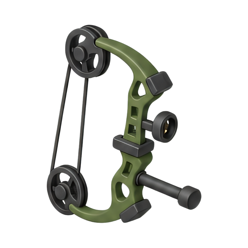 precision compound bow in nature